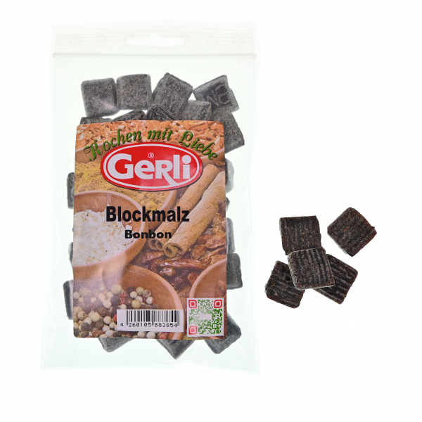 Blockmalz Gerli Bonbon 120 g