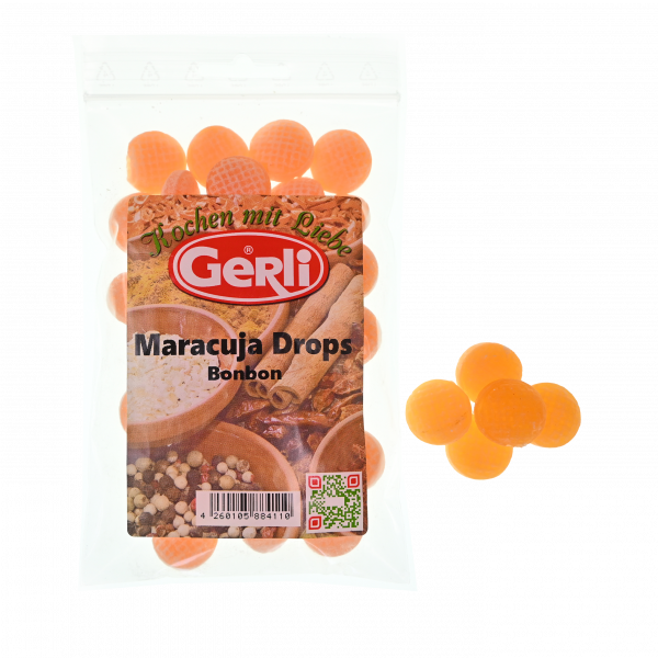 Maracuja-Drops Gerli Bonbon 120 g
