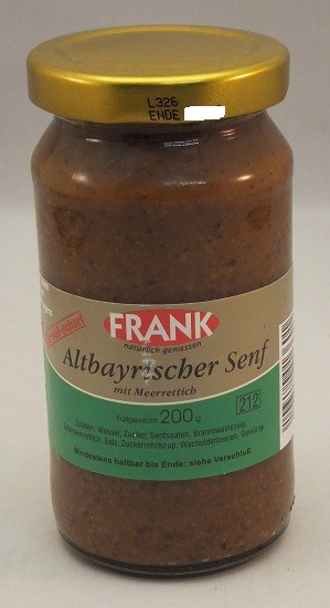 Senf altbayrisch Gerli 200 g