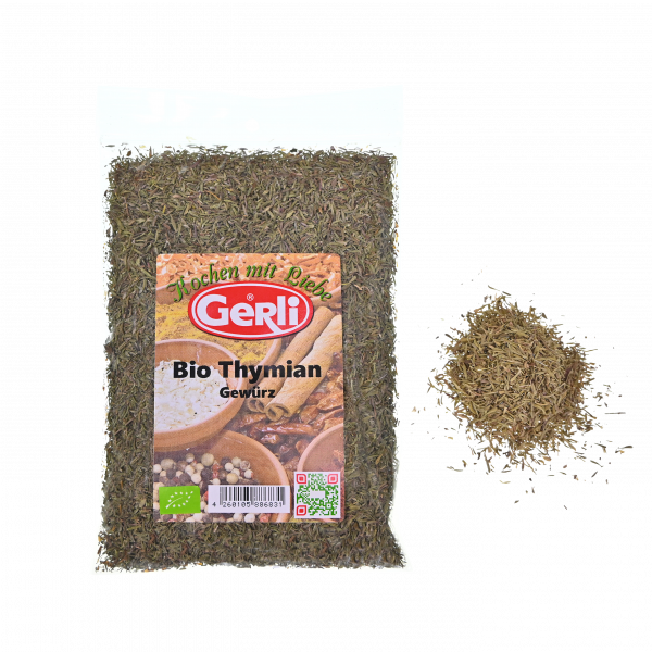 Bio Thymian gerebelt Gerli Gewürze 50 g