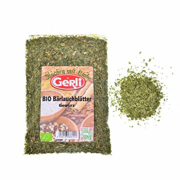 Bio Bärlauchblätter gerebelt Gerli Gewürze 30 g