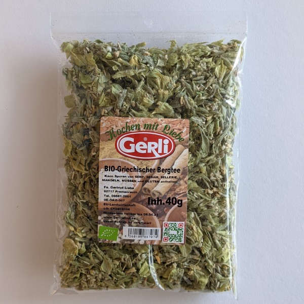 Griechischer Bergtee 1A Qualität Gerli Tee 40 g