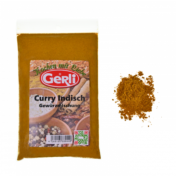 Curry indisch Gerli Gewürze 90 g