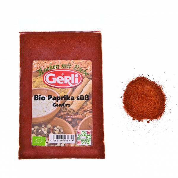 Bio Paprika süß gemahlen Gerli Gewürze 40 g
