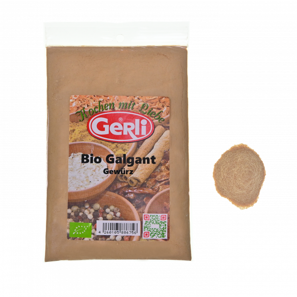 Bio Galgant gemahlen Gerli Gewürze 40 g