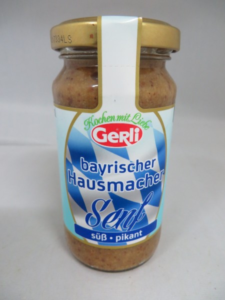 Bayerischer Hausmacher Senf Gerli