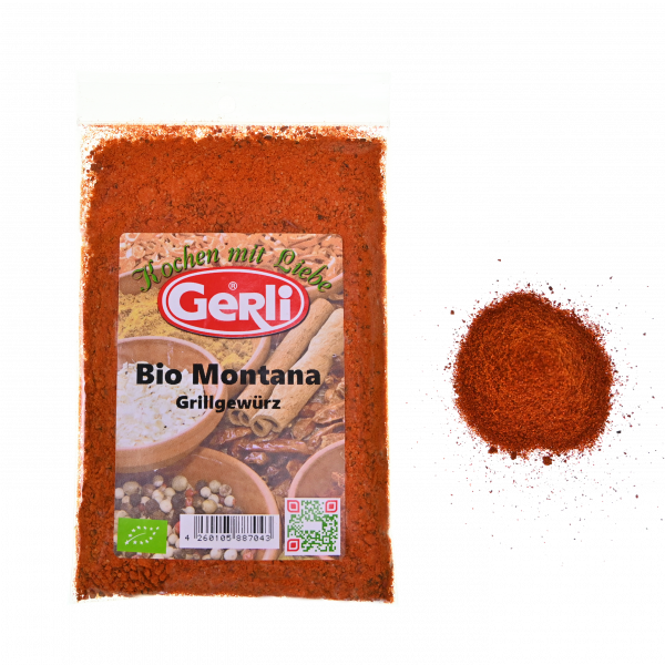 Bio Grillgewürz Montana Gerli Gewürze 70 g