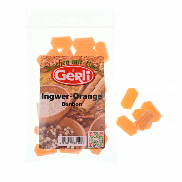 Ingwer-Orange Gerli Bonbon 120 g