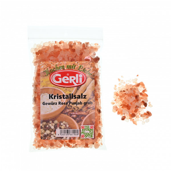 Naturkristallsalz grob (Himalayagegend) Gerli Gewürze 200 g