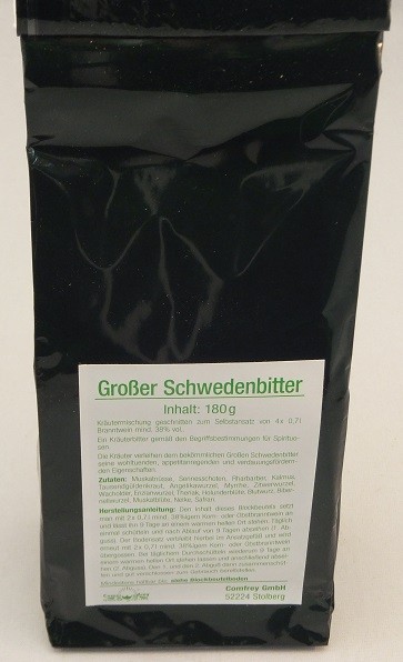 Großer Schwedenbitter Gerli Gewürze 180 g