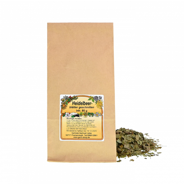Heidelbeerblätter Gerli Tee 80 g