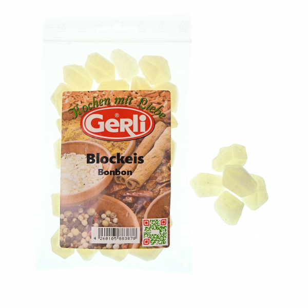 Eiszucker, Blockeis Gerli Bonbon 120 g