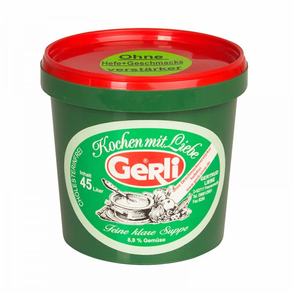 Feine klare Suppe ohne Hefe Gerli 900 g