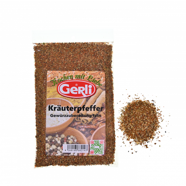 Kräuterpfeffer fein Gerli Gewürze 70 g