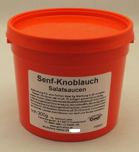 Senf-Knoblauch Salatsoße Gerli 300 g
