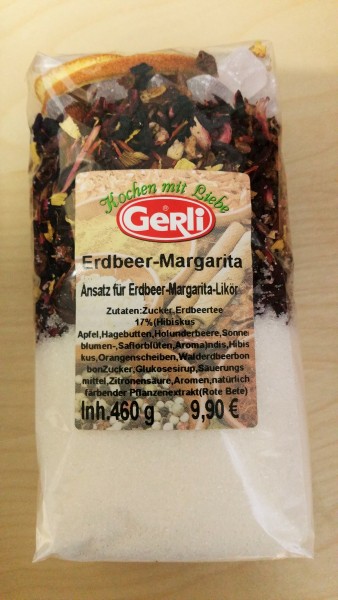Ansatz f. Erdbeer-Margaritalikör Gerli 460 g