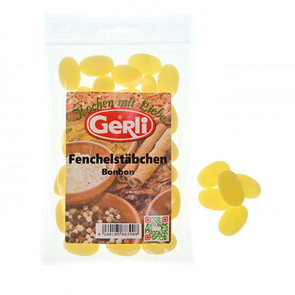 Fenchelstäbchen Gerli Bonbon 120 g