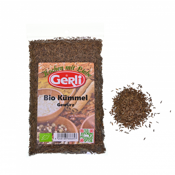 Bio Kümmel ganz Gerli Gewürze 70 g