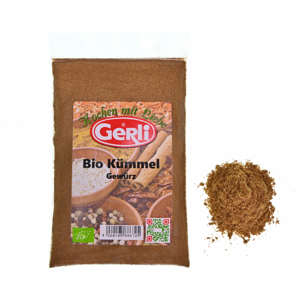 Bio Kümmel gemahlen Gerli Gewürze 60 g