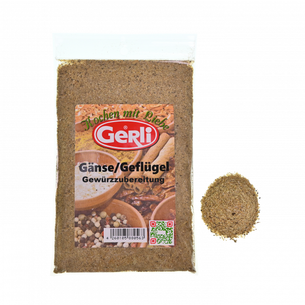 Gänse und Geflügelgewürz Gerli Gewürze 90 g