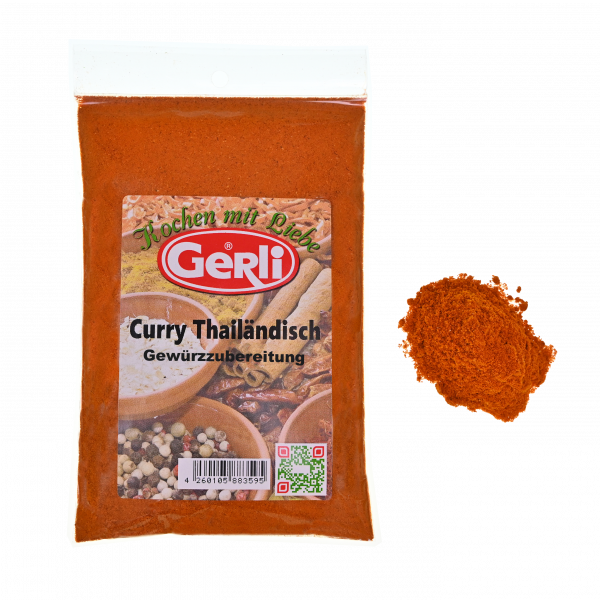 Curry Roter Thai Gerli Gewürze 90 g