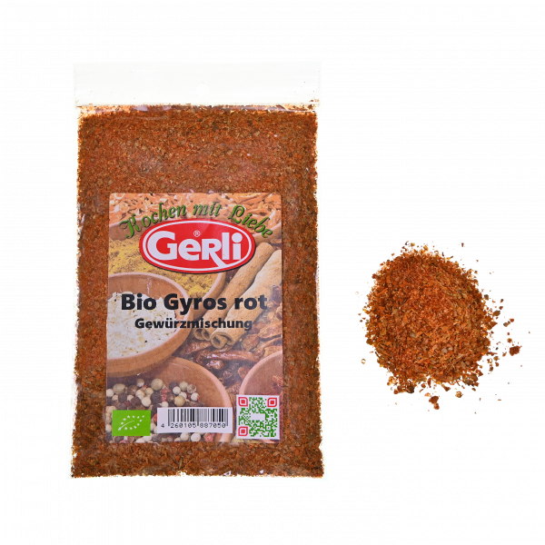 Bio Gyros rot Gerli Gewürze 40 g
