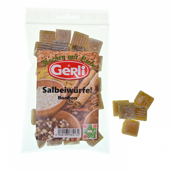 Salbeiwürfel Gerli Bonbon 120 g