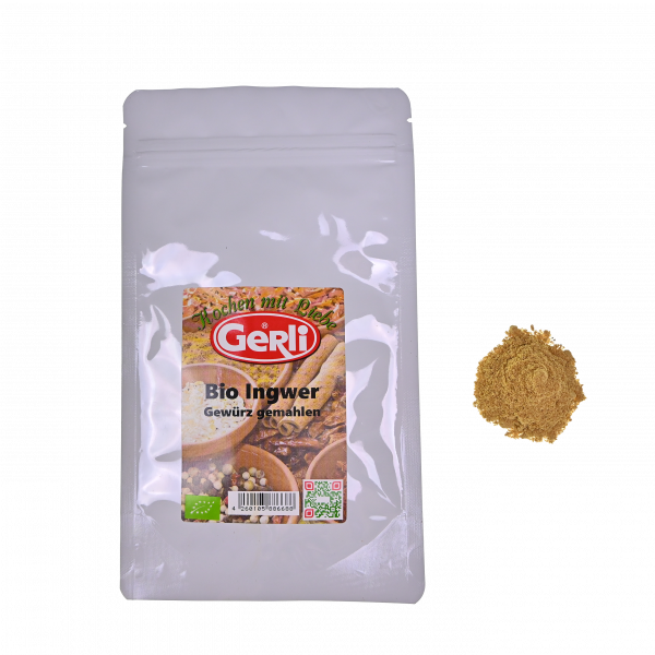 Bio Ingwer gemahlen Gerli Gewürze 50 g