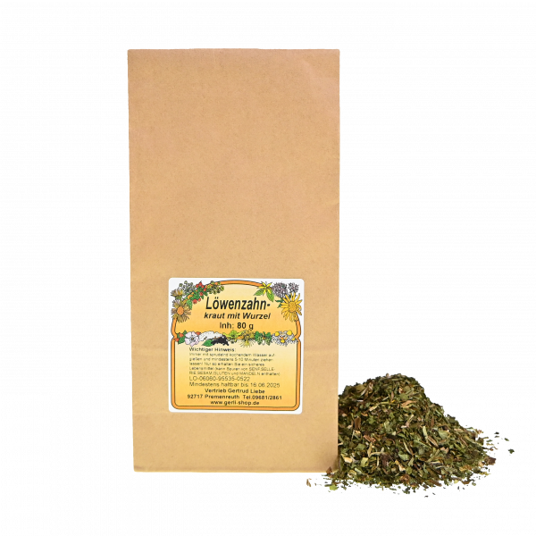 Löwenzahnkraut Gerli Tee 70 g