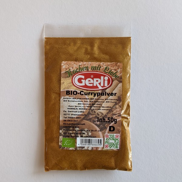 Bio Currypulver